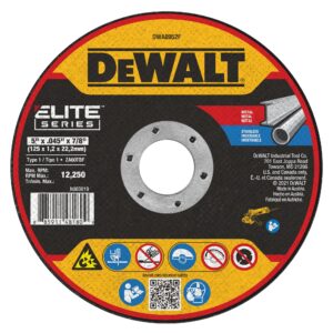 MEULE 5 X 0.45 X 7/8" XP COUPE MÉTAL / INOX