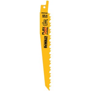 LAMES DE SCIE ALTERNATIVE 6" 4/6 TPI(5 PCS) DEWALT