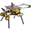 BANC DE SCIE + TABLE CHANTIER 10" (DEWALT)