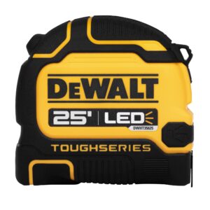 RUBAN A MESURER 25' AVEC LED (DEWALT)