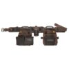 CEINTURE OUTILS EN CUIR 18 POCHES NOIRS (DEWALT)