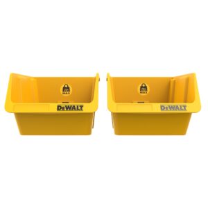 BAC DE PLASTIQUE DE RANGEMENT (PQT 2) DEWALT