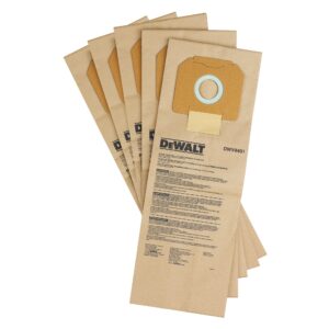SAC FILTRANT DE RECHANGE DE PAPIER (5 PCS) DEWALT