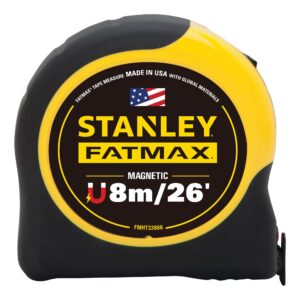 RUBAN À MESURER 26'  MAGNÉTIQUE (STANLEY)