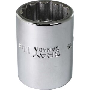 BOX 1-1/8 " X 3/4" DR 12 PANS REG (GRAY)