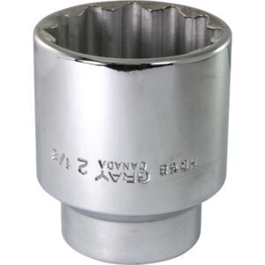 BOX 2-1/8 " PRISE 3/4" 12 PANS REG (GRAY)