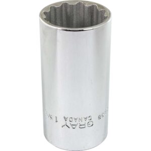 BOX 1-3/16"X1/2" DR 12PT DP