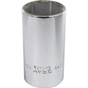 BOX 1-1/4" X 1/2" DR 6 PT D