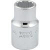 BOX 13MM X 1/2" DR 12 PT 38