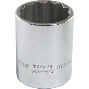 BOX 30MM X 1/2 DR 12 PT 38