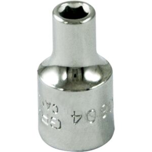 BOX 4MM X 1/4" DR 6 PT 22