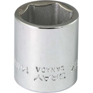BOX 14MM X 1/4" DR 6 PT 22