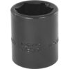 BOX 22MM X 1/2" DR 6 PT REG
