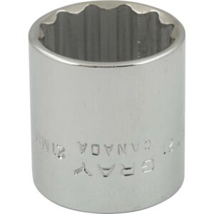 BOX  21MM X 3/8" DR 12 PT REG