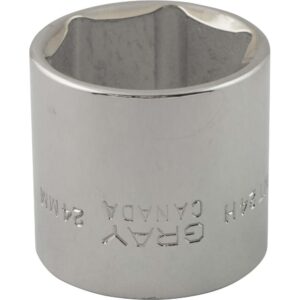 BOX 24MM X 3/8" DR 6PT REG