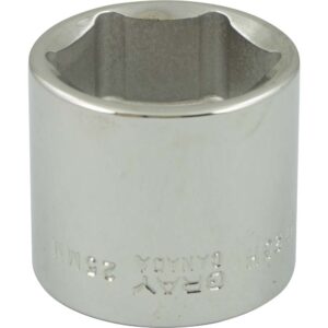 BOX 25MM X 3/8" DR 6 PT REG