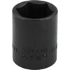 BOX 17MM X 3/8" DR 6 PT REG NOIR
