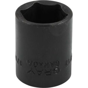 BOX 17MM X 3/8" DR 6 PT REG NOIR