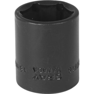 BOX 18MM X 3/8" DR 6 PT REG NOIR
