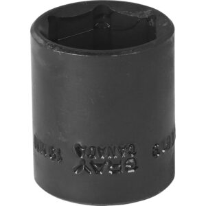 BOX 19MM X 3/8" DR 6 PT REG NOIR