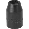 BOX 9MM X 3/8" DR 6 PT REG NOIR