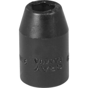 BOX 9MM X 3/8" DR 6 PT REG NOIR