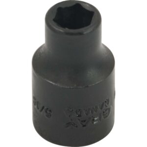 BOX 5/16" X 3/8 DR 6 PAN REG NOIR