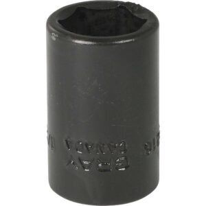 BOX 1/2" X 3/8 DR 6 PAN REG NOIR