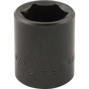 BOX 5/8" X 3/8 DR 6 PAN REG NOIR