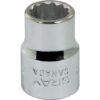 BOX  3/8" X 3/8" DR 12 PT REG