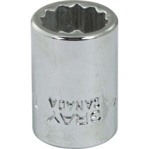 BOX 7/16" X 3/8" DR 12 PT REG