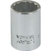 BOX 1/2" X 3/8" DR 12 PT REG
