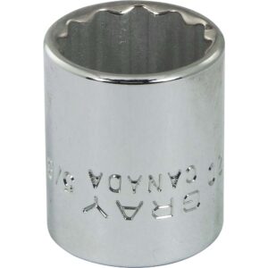 BOX 5/8" X 3/8" DR 12 PT REG