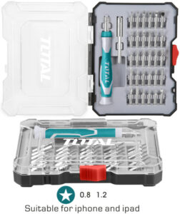 JEU D'EMBOUTS DE PRÉCISION POUR TOURNEVIS (32 PCS)