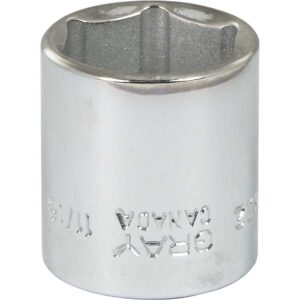 BOX 11/16" X 3/8" DR 6 PT REG