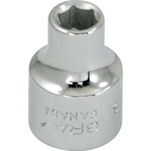 BOX 1/4" X 3/8" DR 6 PT REG