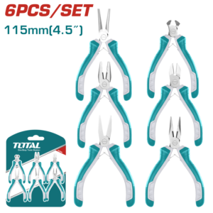 ENSEMBLE MINI-PINCES 4-1/2'' (6 PCS)