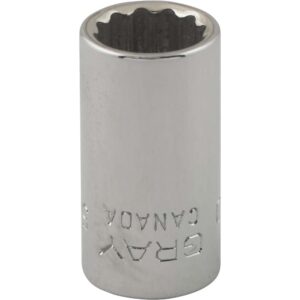 BOX 5/16" X 1/4 DR 12 PT REG