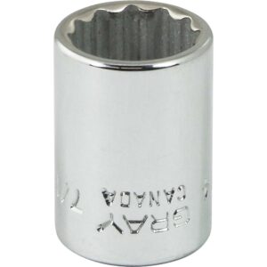 BOX 7/16" X 1/4 DR 12 PT REG