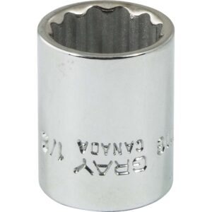 BOX 1/2" X 1/4 DR 12 PT REG