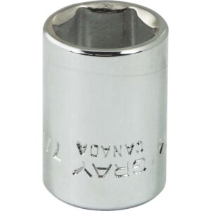BOX 7/16" X 1/4" DR 6 PT REG