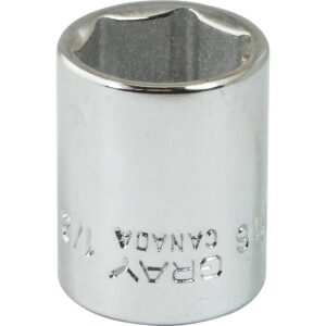 BOX 1/2" X 1/4" DR 6 PT REG