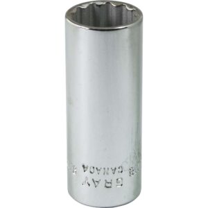 BOX 9/16" X 1/4" DR 12 PT DEEP