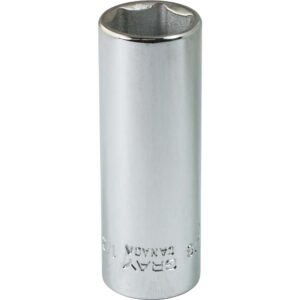 BOX 1/2" X 1/4" DR 6 PT DEEP