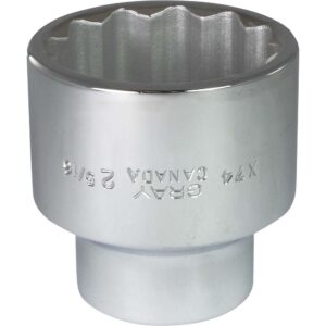 BOX 2-5/16" X 1" DR 12 PT R