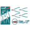 JEU DE PINCES CIRCLIP INDUSTRIELLES 7'' (4 PCS)