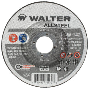 ALLSTEEL 4.5X3/64X7/8'' T27 CUT-OFF WHL