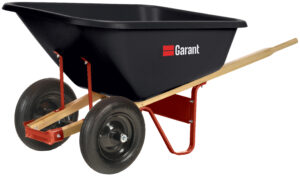 BROUETTE 8' CUBE EN POLY 2 ROUES (GARANT)