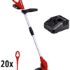 ENS.COUPE-BORDURE LAME 10'' (BATTERIE +CHARGEUR)