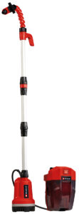 POMPE EAU PROPRE POUR BARIL DE PLUIE 18V